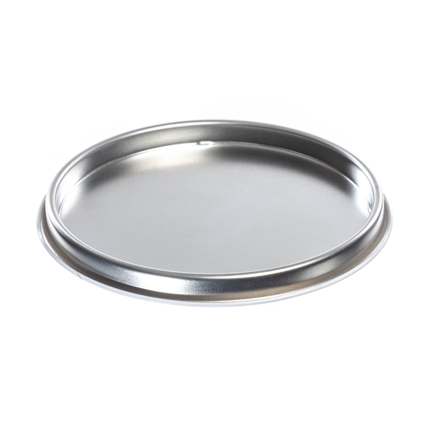 2.5 L White Lid Plain for Lever Lid Tin