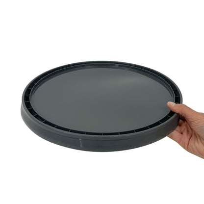 26 Litre Grey Recycled Plastic Bucket Lid