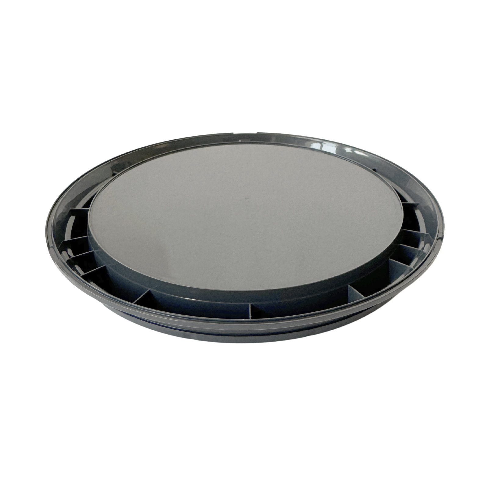 5L Grey Recycled Plastic Paintainer Lid Invopak