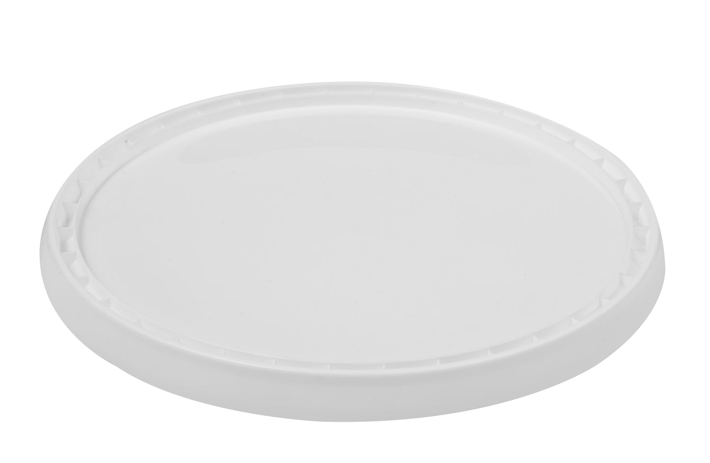 White Plastic Bucket Lid for 20L to 26L Buckets