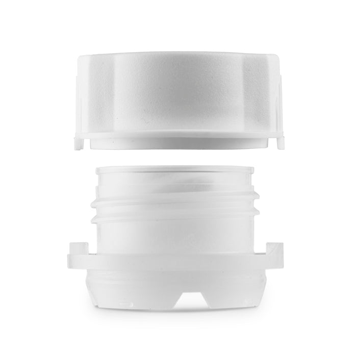 32mm Child Resistant White Plastic Fixedspout UN Approved Closure