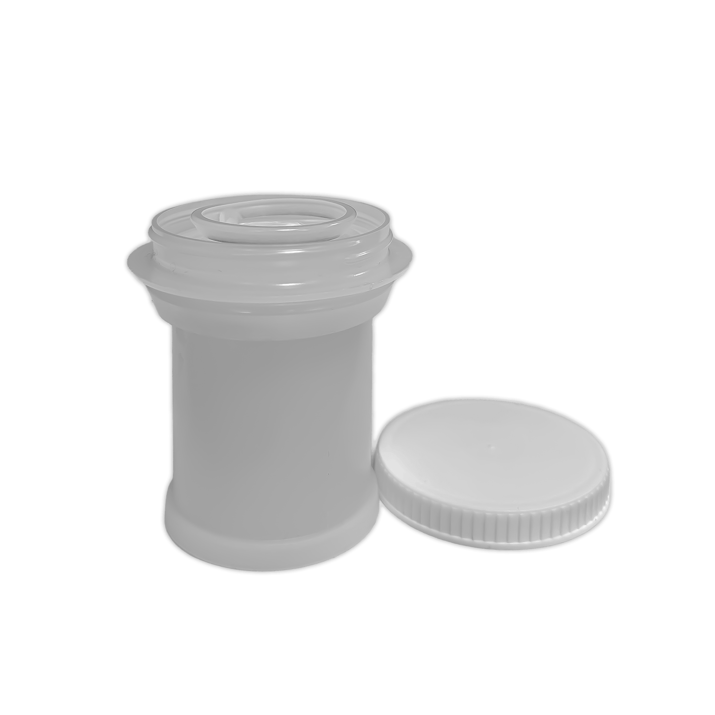 57mm White Obel Din Berg Plastic Telescopic Spout UN approved