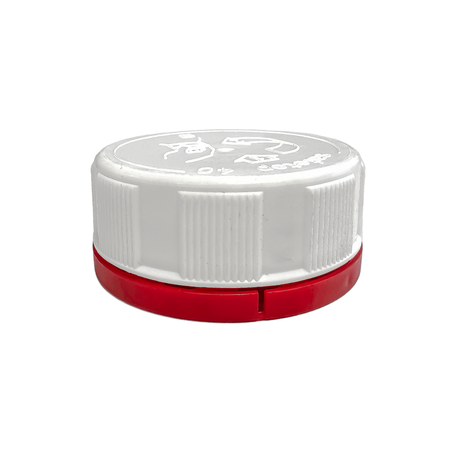 42mm Plastic White Tamper Evident Cap With Aluminium Foil Wad