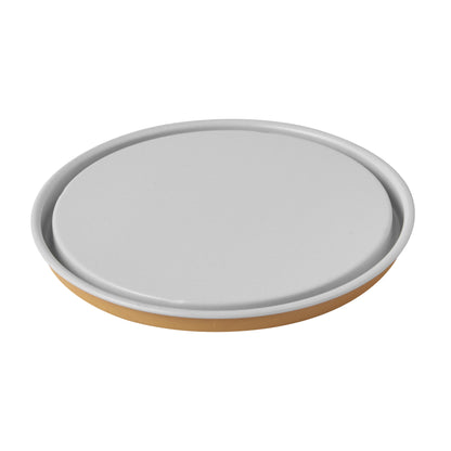 2.5 Litre Lacquered Lid for Lever Lid Tin in White