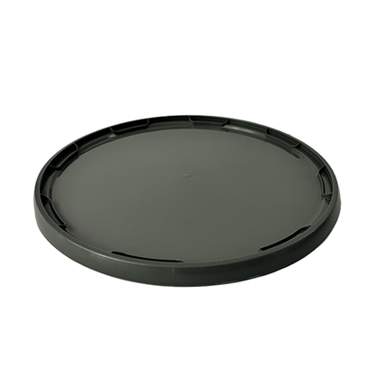 326mm Grey Recycled Plastic Round Bucket Lid Invopak