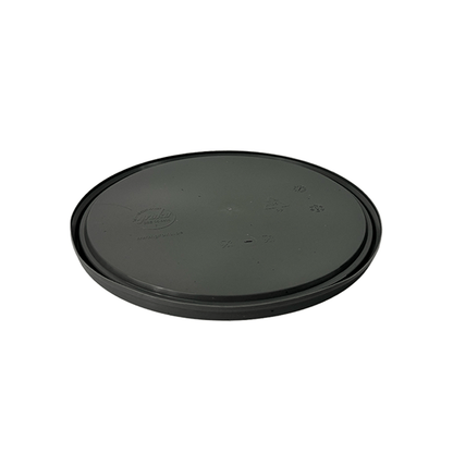 198mm Grey Recycled Plastic Round Bucket Lid FOR EZE 3000/3800 Invopak