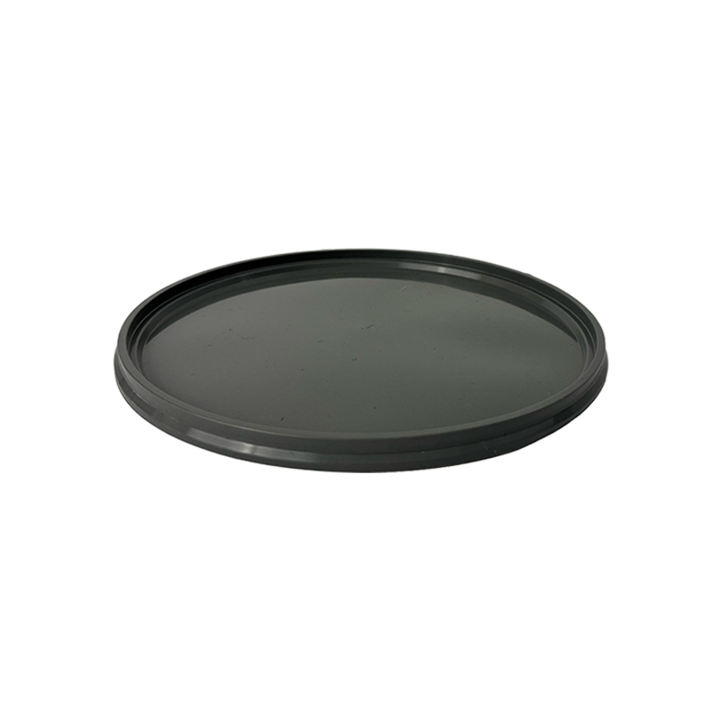 198mm Grey Recycled Plastic Round Bucket Lid FOR EZE 3000/3800 Invopak