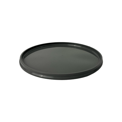 198mm Grey Recycled Plastic Round Bucket Lid FOR EZE 3000/3800 Invopak
