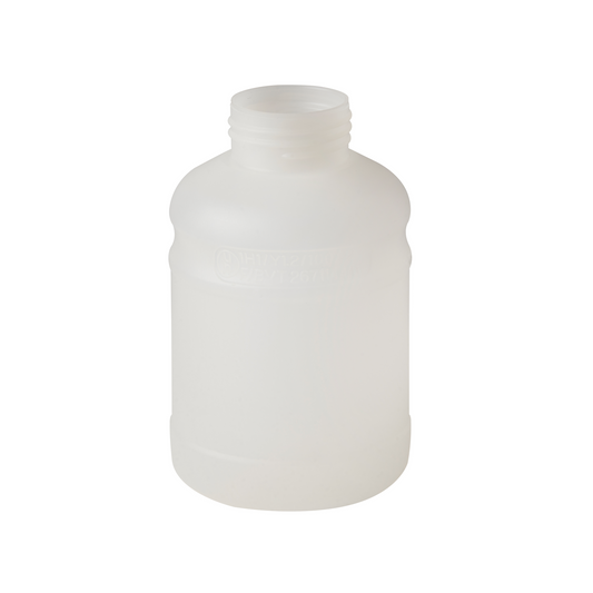 500 ML Natural UN Approved Fluorinated Cylindrical Bottle 45mm Neck