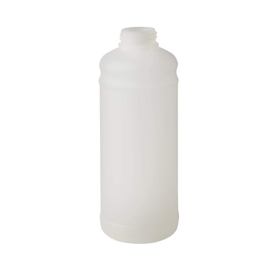 1 L Natural UN Approved Fluorinated Cylindrical Bottle 42mm Neck