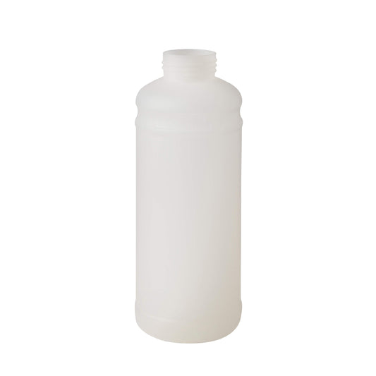 1 L Natural UN Approved Fluorinated Cylindrical Bottle 45mm Neck