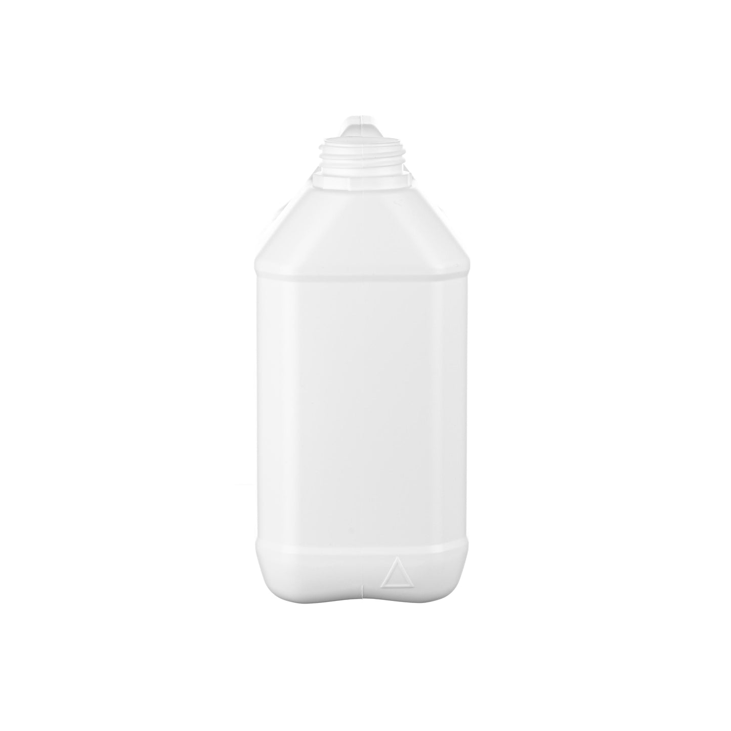 2.5 Litre Plastic White UN Approved Fluorinated Jerry Can with 42mm Neck