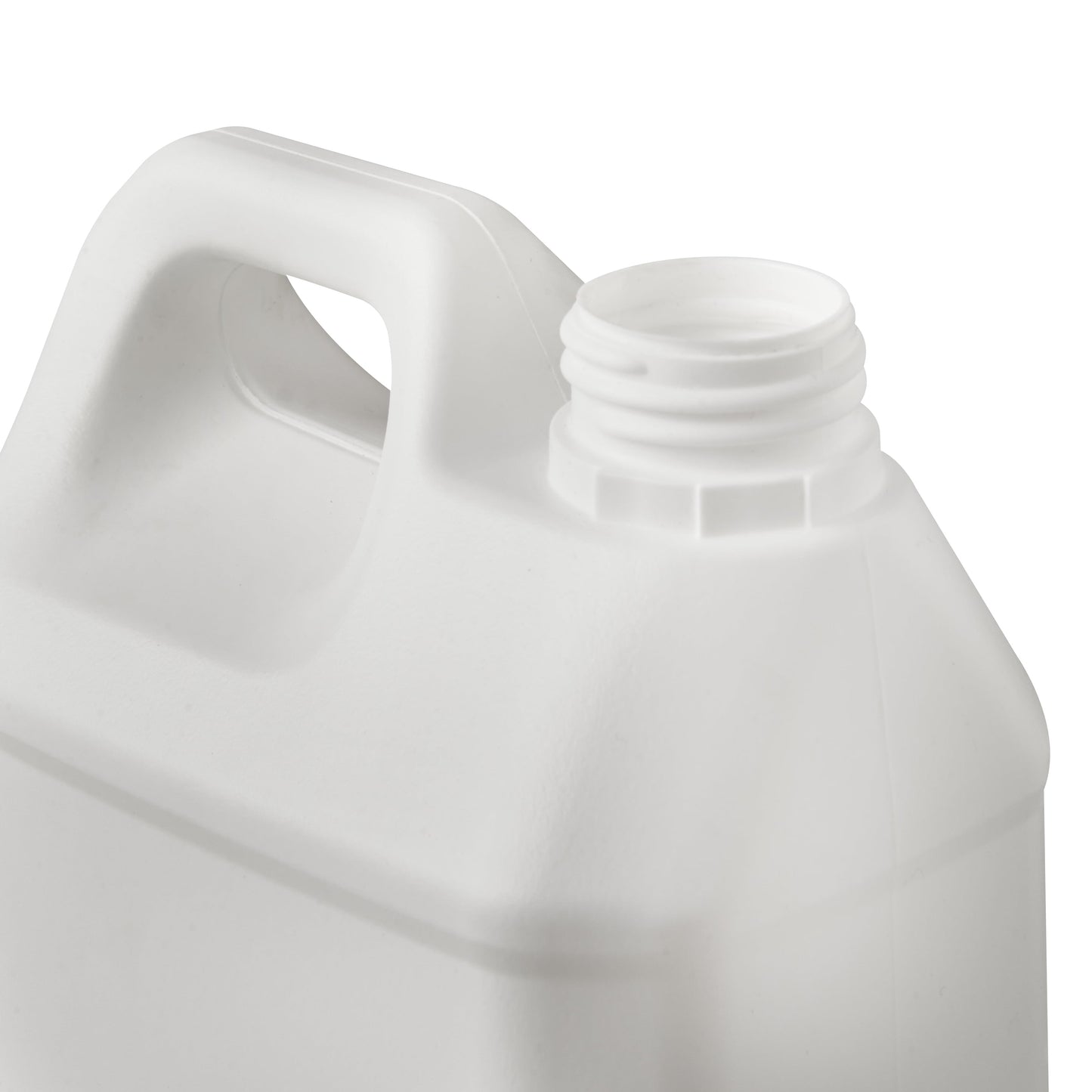 2.5 Litre Plastic White UN Approved Fluorinated Jerry Can with 42mm Neck