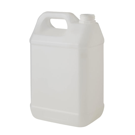 5 Litre Plastic Natural UN Approved Fluorinated Jerry Can with 42mm Neck