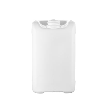 10 Litre Plastic White UN Approved Fluorinated Jerry Can With 51mm Neck