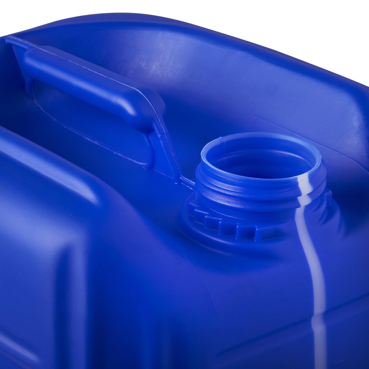 25 Litre Plastic Blue UN Approved Fluorinated Jerry Can with 60mm Neck