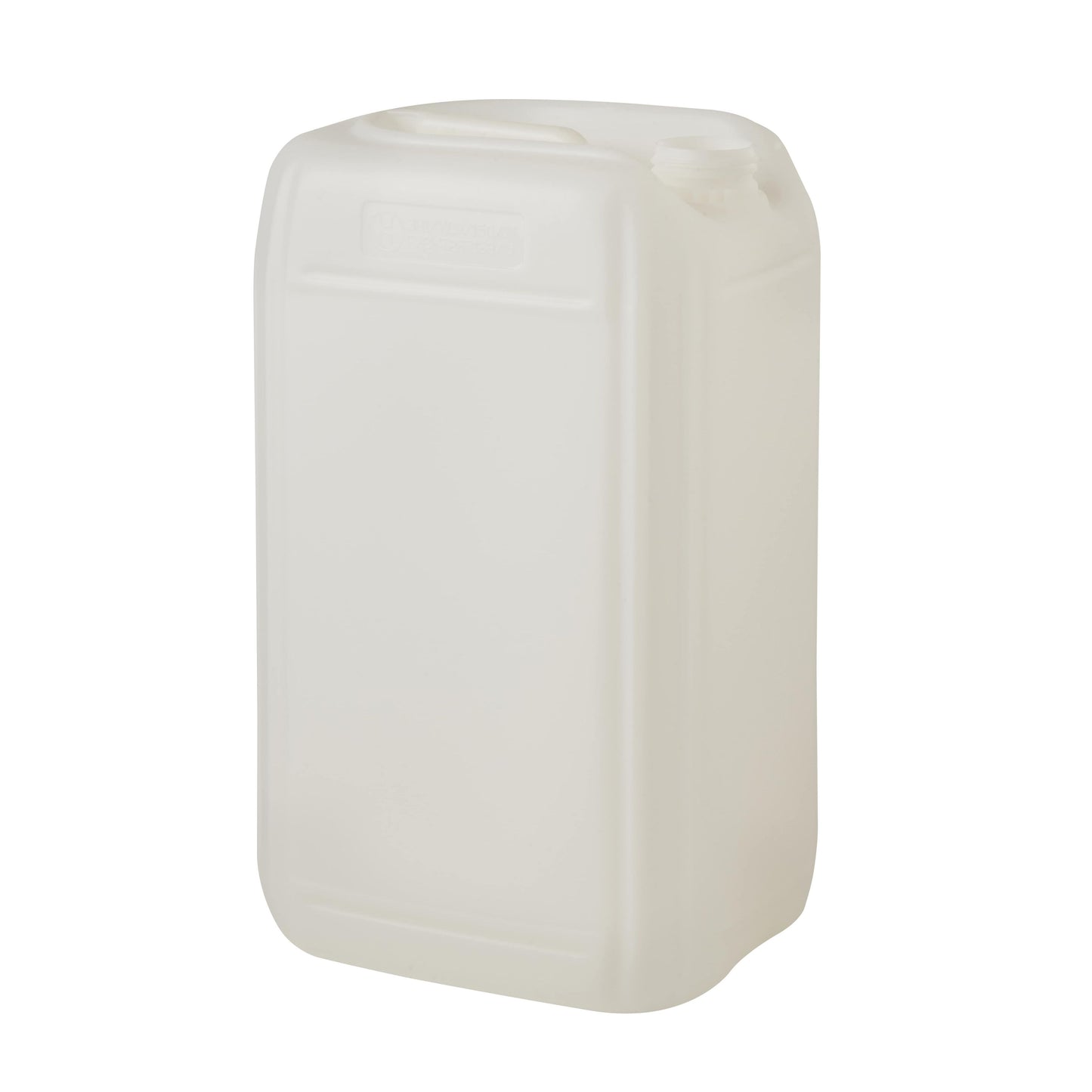 25 Litre Plastic Natural UN Approved Fluorinated Jerry Can with 60mm Neck