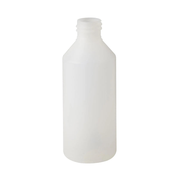 250 ML Plastic Natural Cylindrical Bottle 28mm Neck Invopak