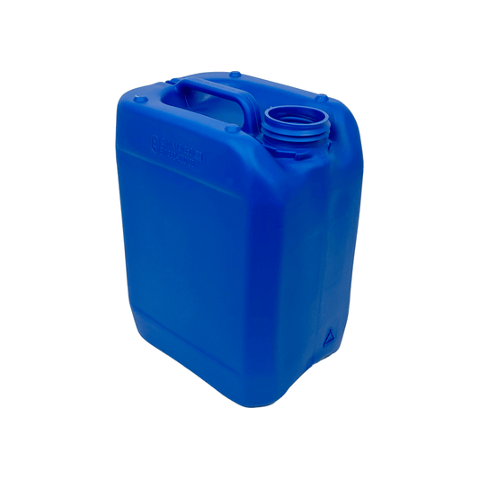 5 Litre UN Approved Blue Plastic Stackable Jerry Can with 51mm Neck