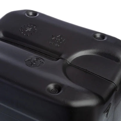 6 Litre Plastic Black UN Approved Stackable Jerry Can with 51mm Neck 325g