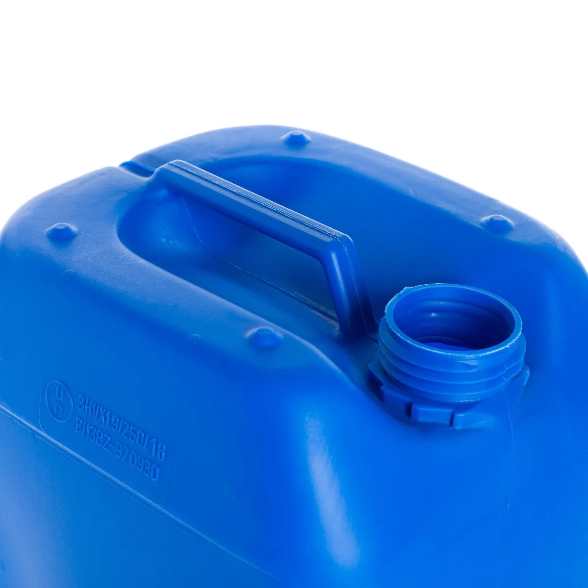 12.5 Litre Plastic Blue UN Approved Stackable Jerry Can with 51mm Neck 560g