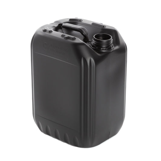 10 Litre Black UN Approved Stackable Jerry Can with 51mm Neck 400g