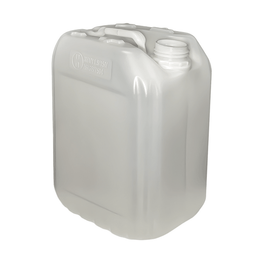 10 Litre Plastic Natural UN Approved Stackable Jerry Can with 51mm Neck 400g