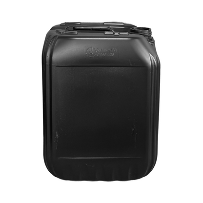 20 Litre Plastic Black UN Approved Stackable Jerry Can with 61mm Neck 800g
