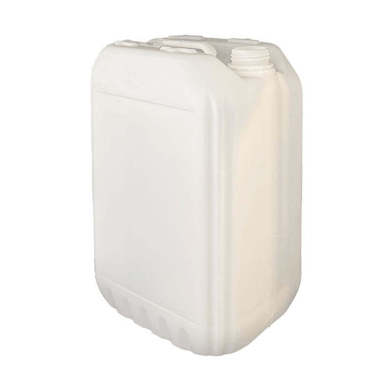 25 Litre Plastic Natural UN Approved Stackable Jerry Can with 61mm Neck 900g