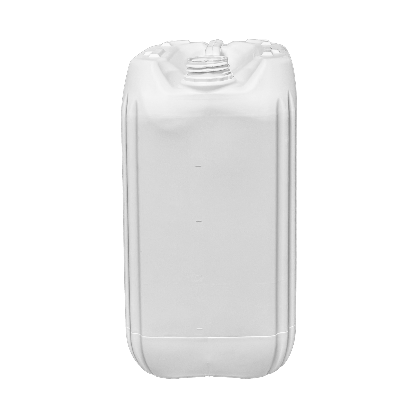 25 Litre Plastic White UN Approved Stackable Jerry Can with 61mm Neck 900g