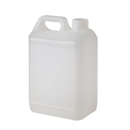 2 Litre Plastic Natural Jerry Can with 38mm Neck 60g