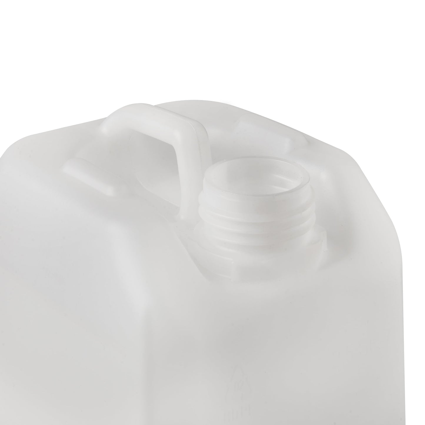 2.5 Litre Plastic Natural UN Approved Stackable Jerry Can with 45mm Neck