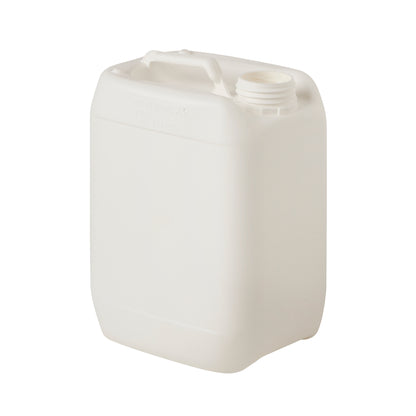 5 Litre Plastic White UN Approved Stackable Jerrycan with 51mm Neck