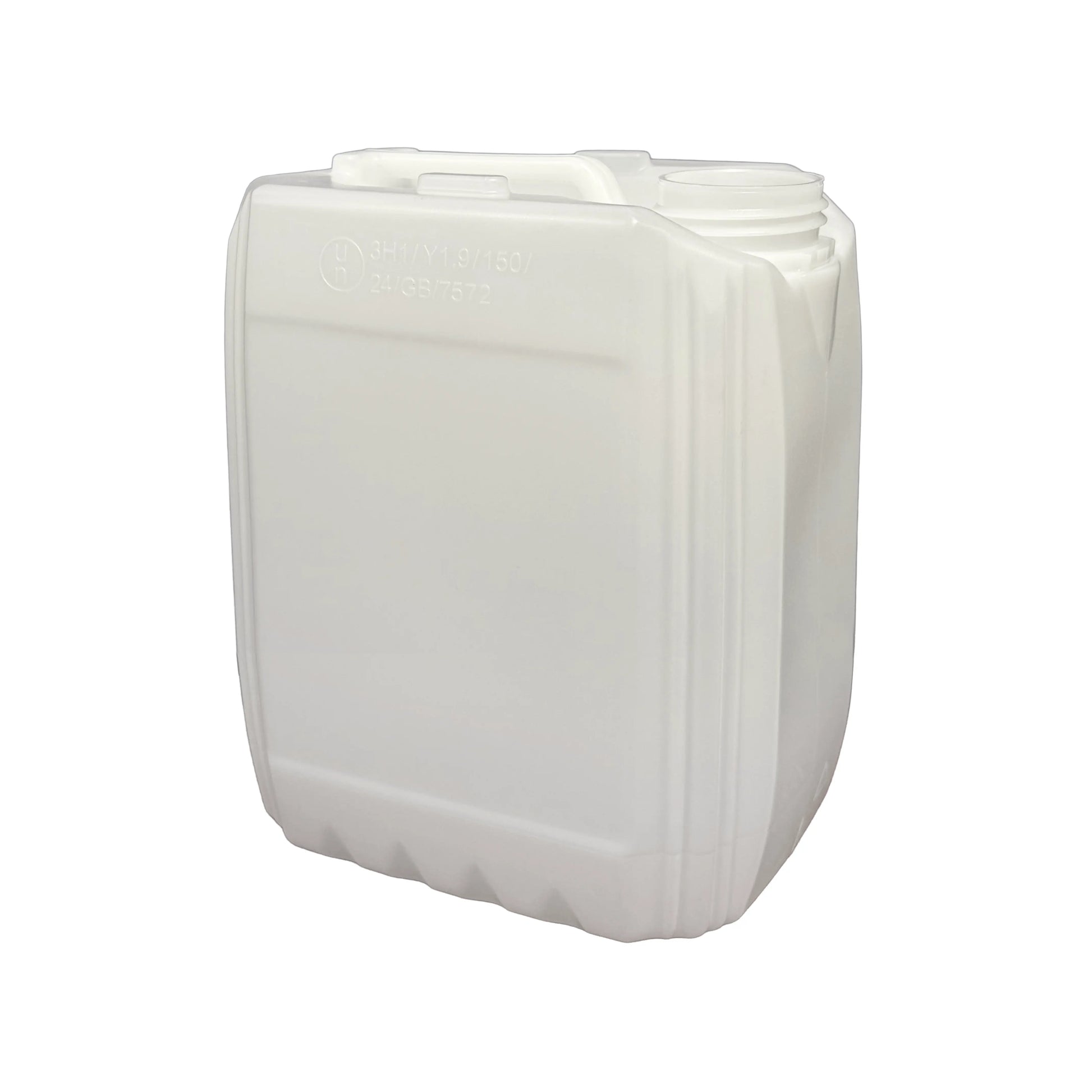 5 Litre Plastic Natural UN Approved Stackable Jerrycan with 51mm Neck | Invopak