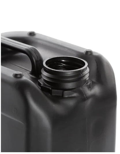 5 Litre Plastic Black UN Approved Stackable Jerry Can with 51mm Neck