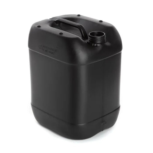 20 Litre Black UN Approved Stackable Jerrycan 61mm Neck 830 gram