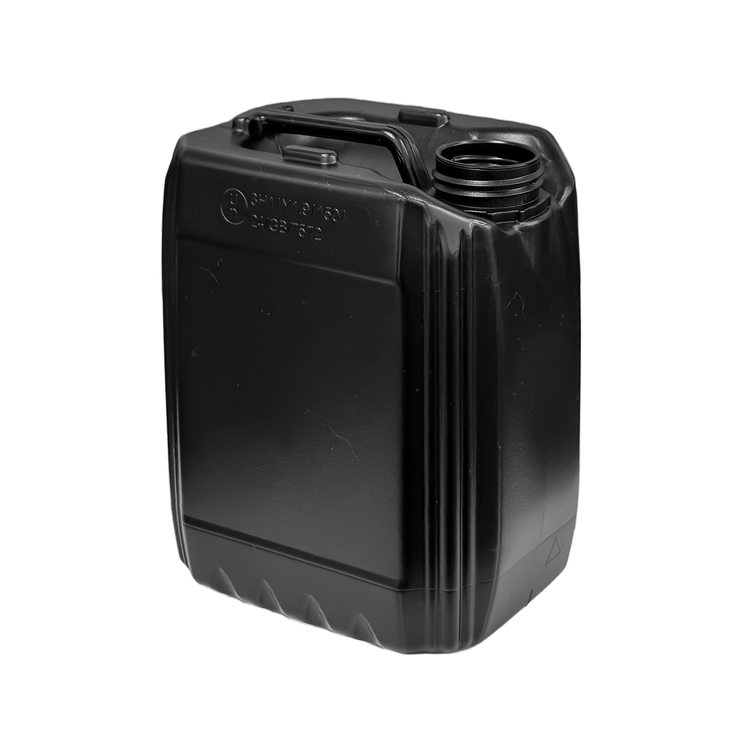 5 Litre Black UN Approved Stackable Jerry Can with 51mm Neck 250g