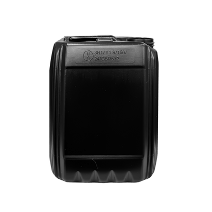 5 Litre Black UN Approved Stackable Jerry Can with 51mm Neck 250g
