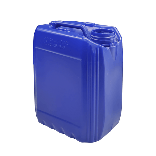 5 Litre Plastic Blue UN Approved Stackable Jerry Can with 51mm Neck 250g