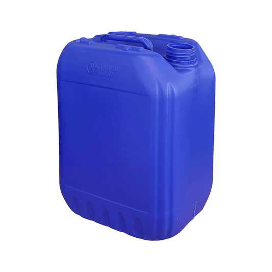 20 Litre Plastic Blue UN Approved Stackable Jerry Can with 61mm Neck 800g