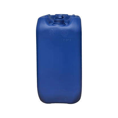 30 Litre Plastic Blue UN Approved Stackable Jerry Can with 61mm Neck 1300g