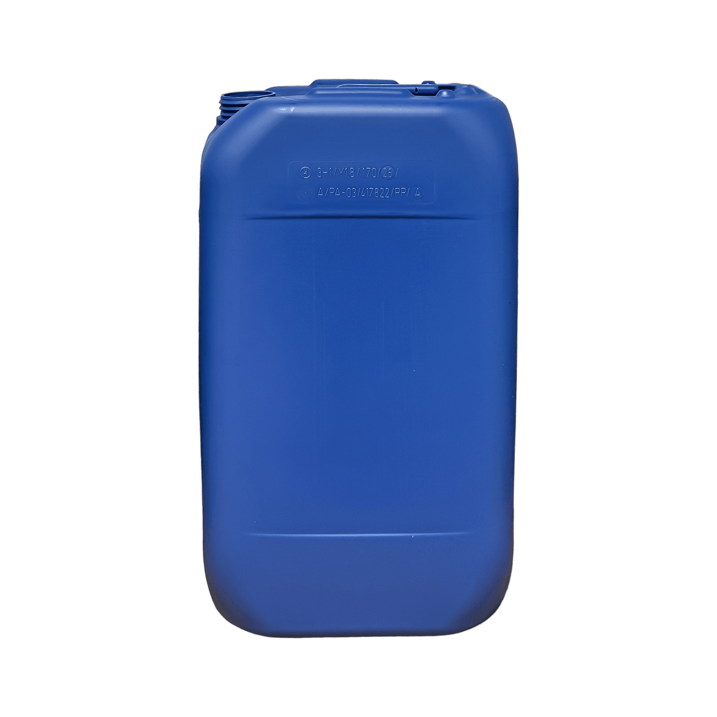 30 Litre Plastic Blue UN Approved Stackable Jerry Can with 61mm Neck 1300g