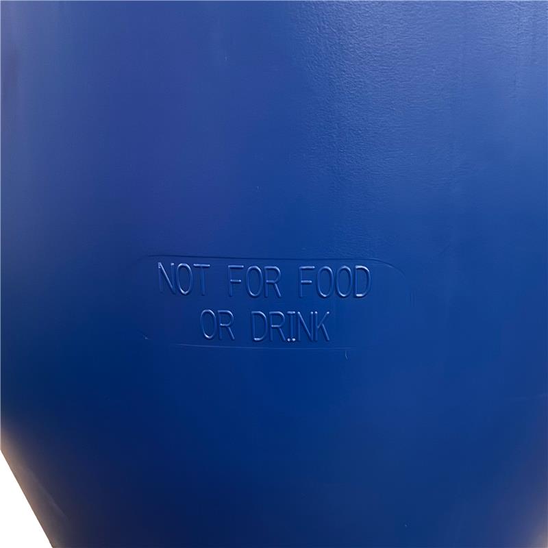 120 Litre Recycled Plastic Blue Open Top Drum UN Approved