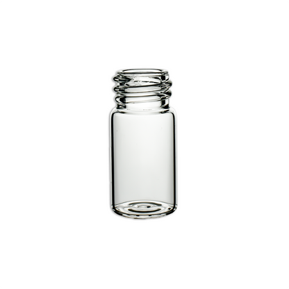 7ml Squat Clear Glass Vial Screw Neck