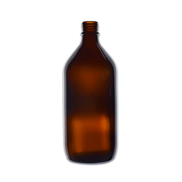 1L Amber Winchester Glass Bottle Invopak