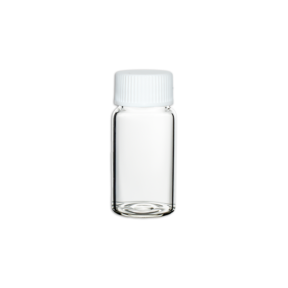 7ml Glass Pathological Vial Tube with White Cap