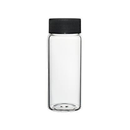 28ml Glass Vial with Black Screw Cap