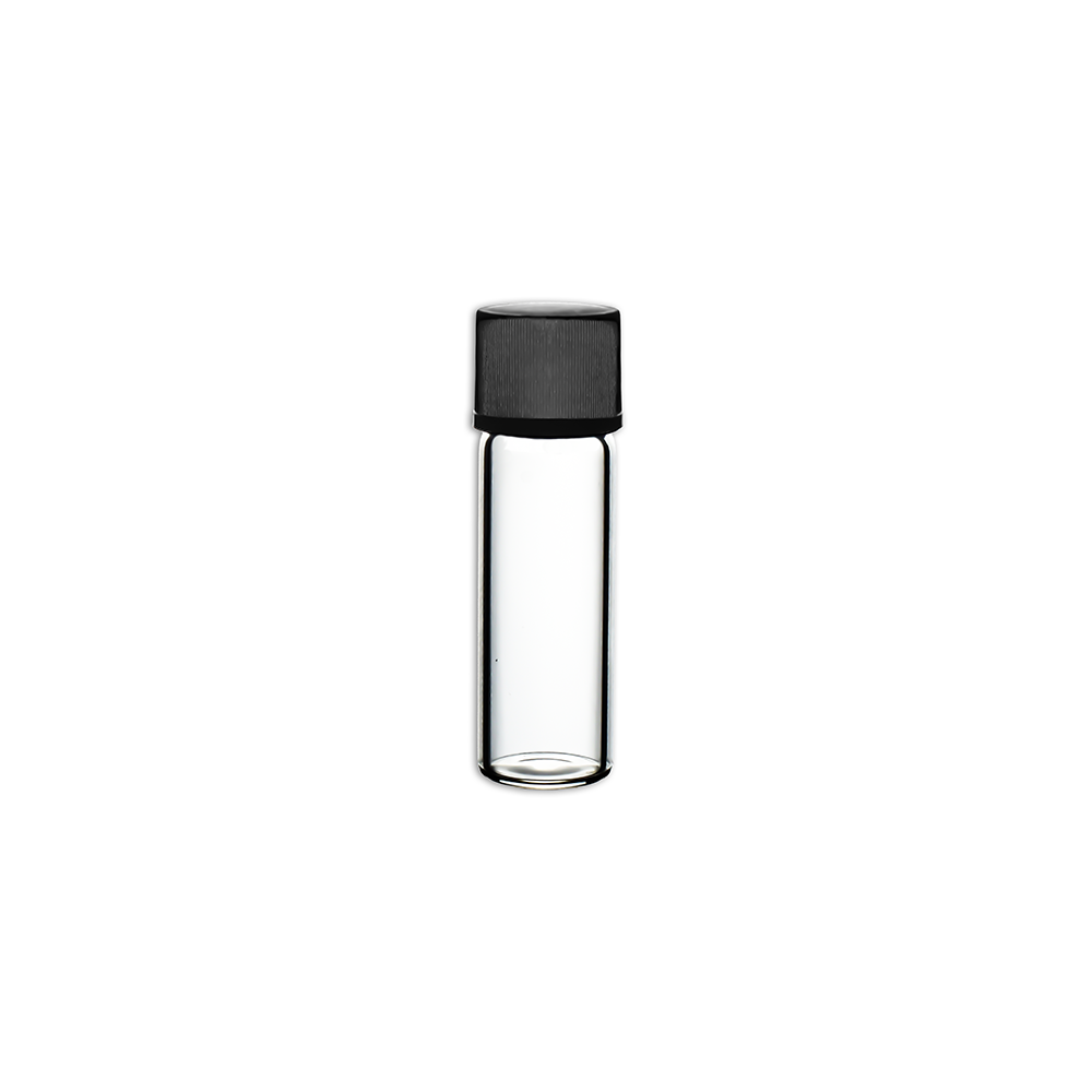 1.75ml Glass Vial with Black Screw Cap