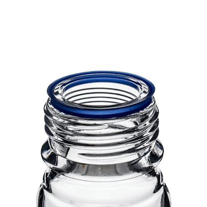 50ml Clear Glass Reagent Bottle with Blue Screw Cap