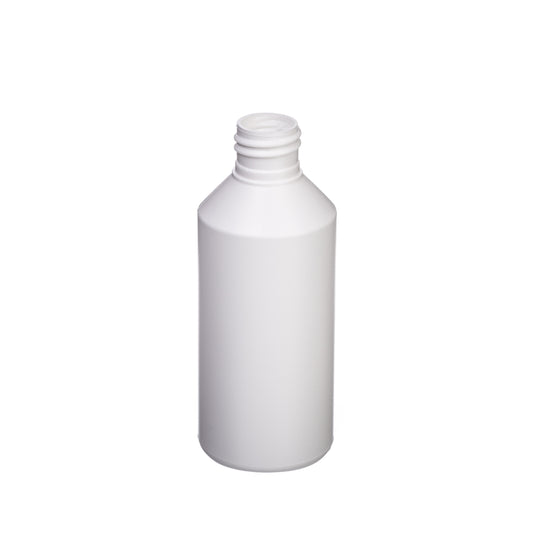 500ML Recycled Plastic White Cylindrical Bottle